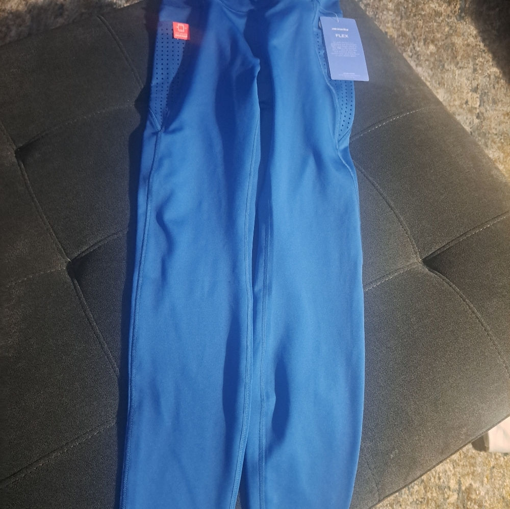 Marika Vibrant Blue Kids Leggings